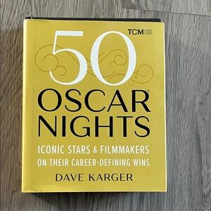 TCM 50 Oscar Nights Book - Vibrant Yellow Cover